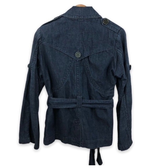 Marc by Marc Jacobs denim belted trench-style jacket - Picture 6 of 8